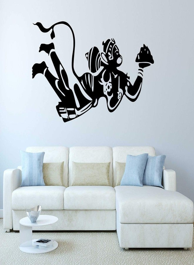 Wallstick ملصقات جدارية على شكل اللورد هانومان (فينيل 100 سم × 50 سم) - Image 1